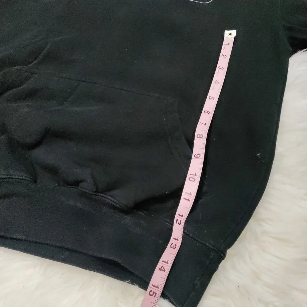 Grand AC 75 Mile Why I'm So Addicted Black Running Hoodie Sweater Men's Small - Picture 9 of 10